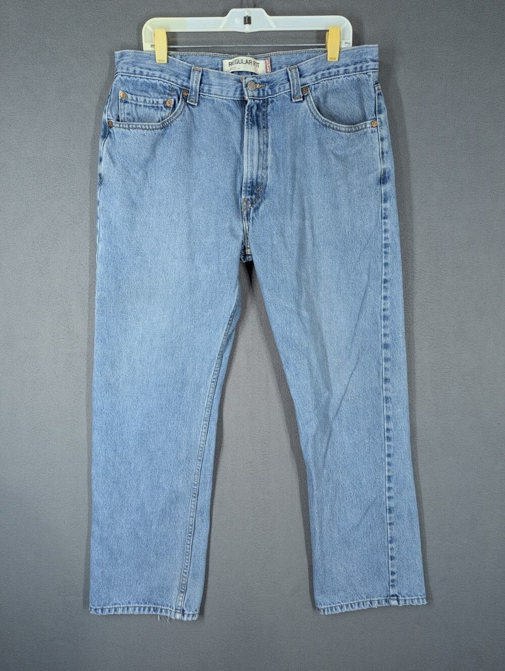 2009 Levi's 505 Jeans Mens 36x30 Regular Fit Straight Leg
